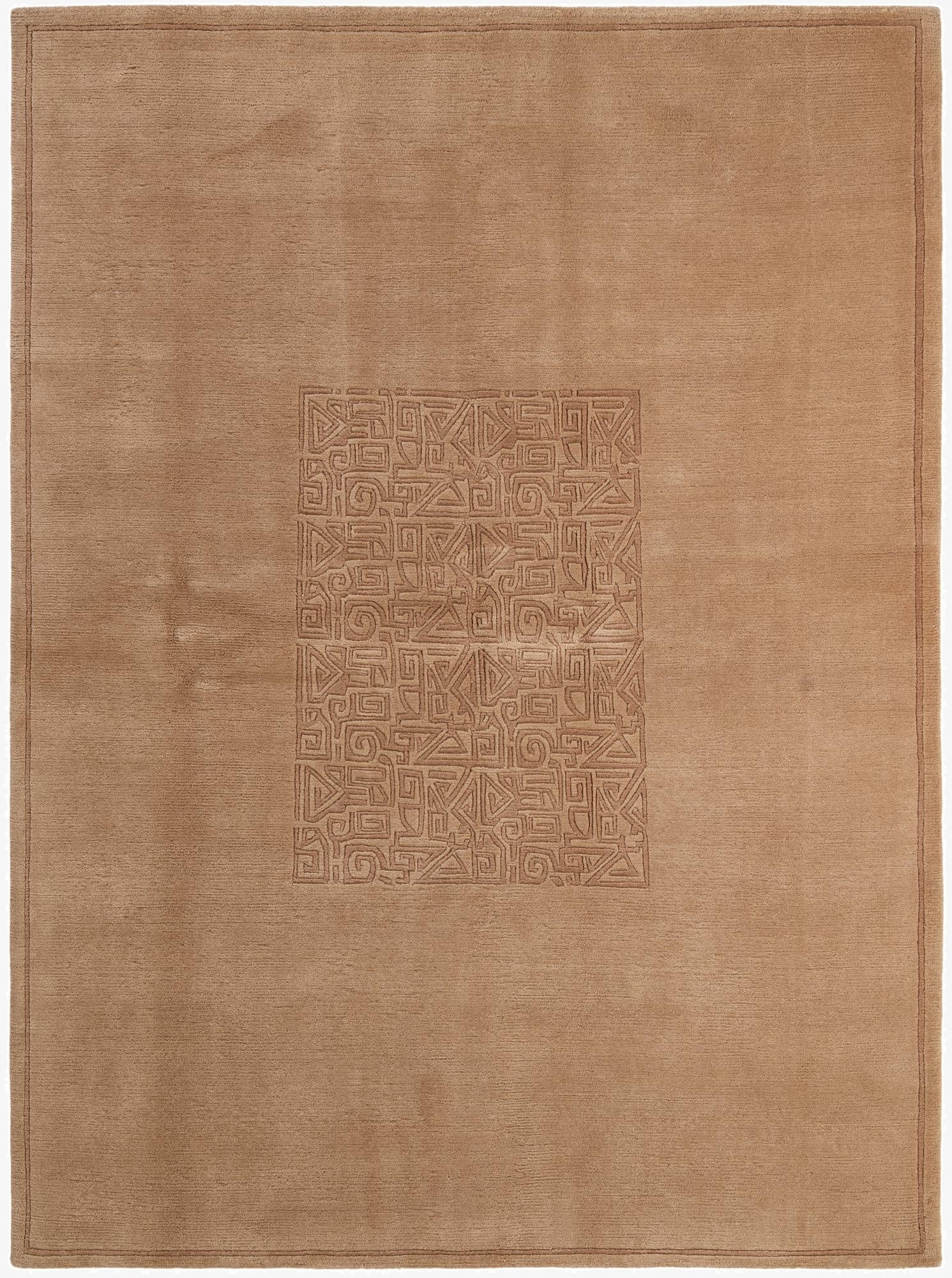 5' 9 x 7' 10  Hand Knotted Nepal Rug