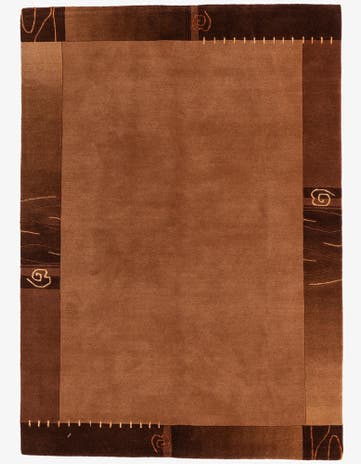 4' 8 x 6' 7 Hand Knotted Nepal Rug