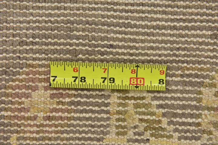 11' 2 x 15' 7 Hand Knotted Oushak Wool Rug