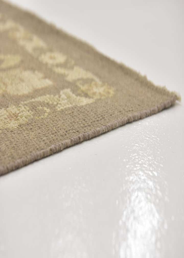 11' 2 x 15' 7 Hand Knotted Oushak Wool Rug