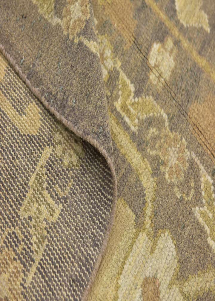 11' 2 x 15' 7 Hand Knotted Oushak Wool Rug