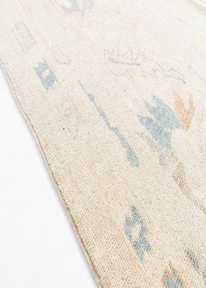 9' x 11' 9 Hand Knotted Oushak Wool Rug