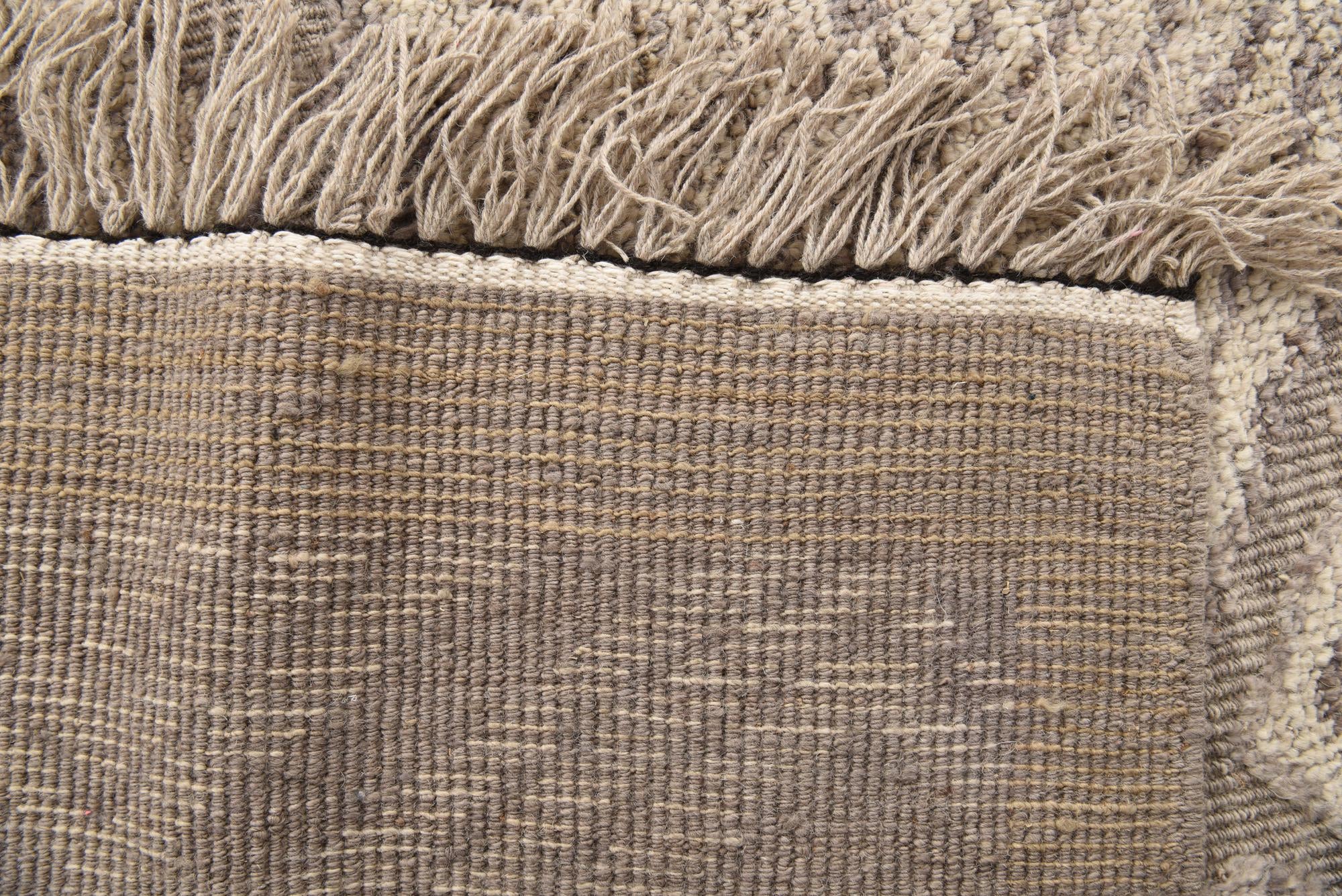 10' 2 x 14' 7 Hand Knotted Oushak Wool Rug