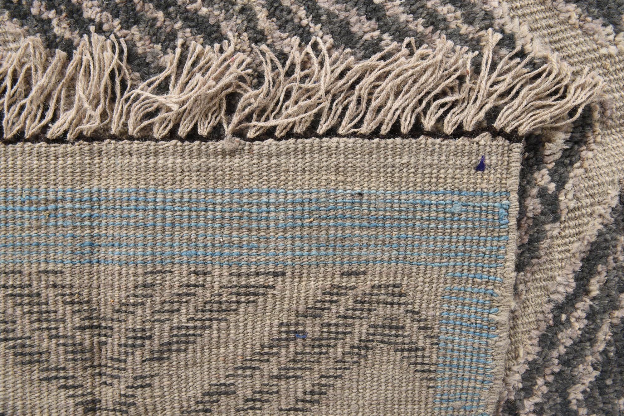 8' x 10' 6 Hand Knotted Oushak Wool Rug