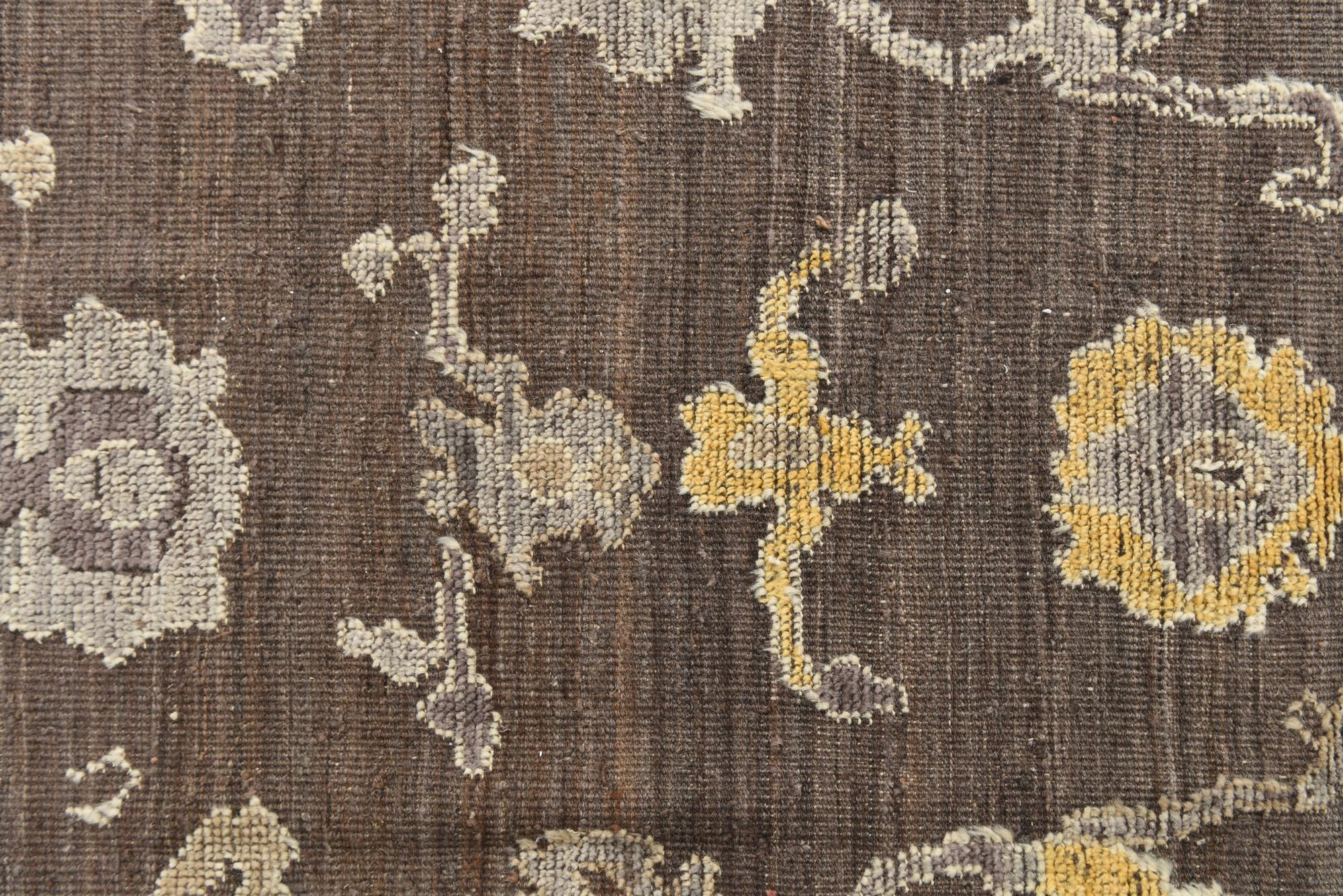 8' 1 x 10' 4 Hand Knotted Oushak Wool Rug
