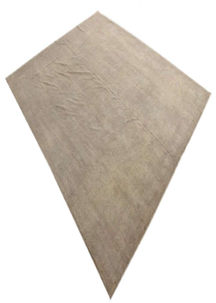 9' x 10' 10 Hand Knotted Oushak Wool Rug