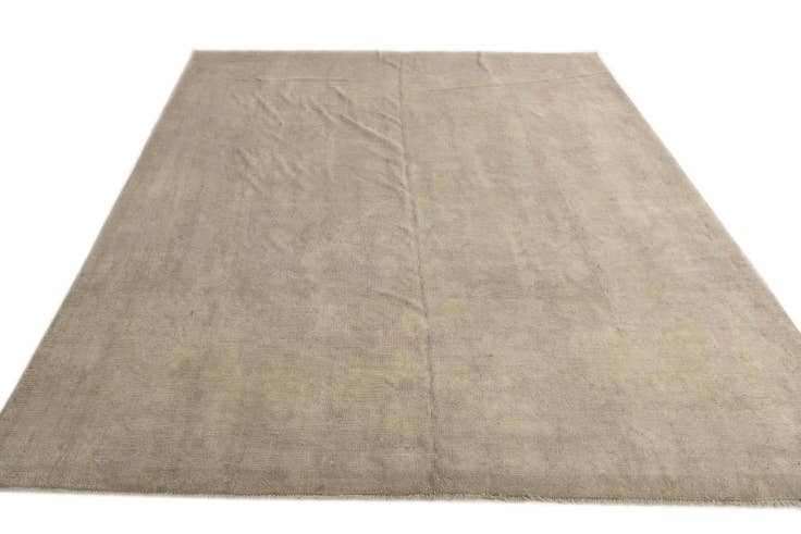 Detail image of 9' x 10' 10 Hand Knotted Oushak Wool Rug
