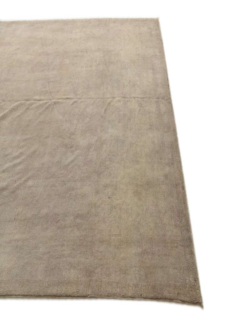 9' x 10' 10 Hand Knotted Oushak Wool Rug