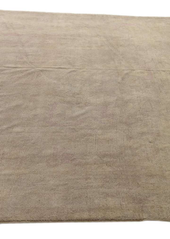 9' x 10' 10 Hand Knotted Oushak Wool Rug