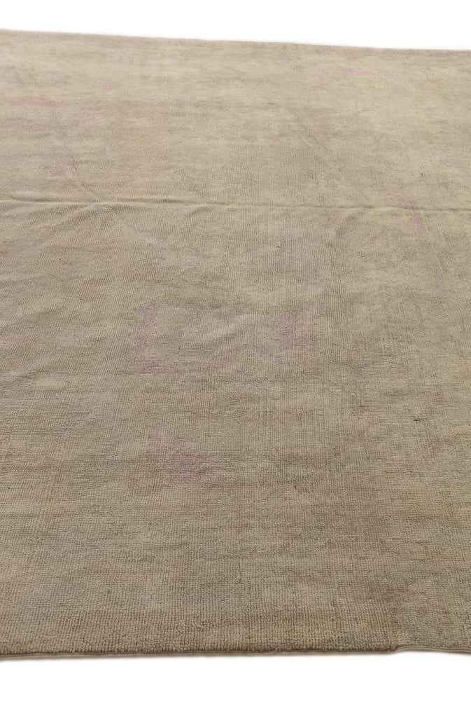 9' x 10' 10 Hand Knotted Oushak Wool Rug
