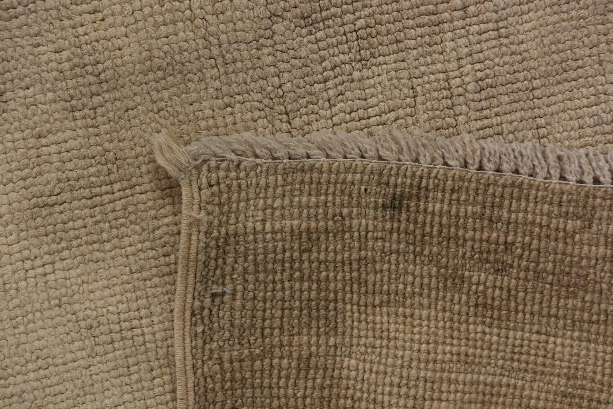 9' x 10' 10 Hand Knotted Oushak Wool Rug