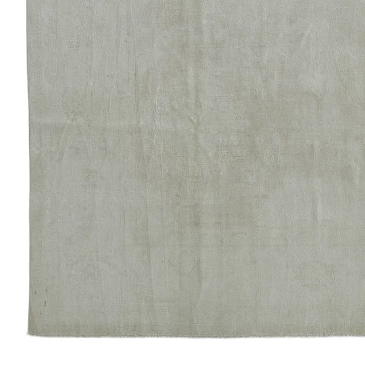 Detail image of 9' 1 x 11' 11 Hand Knotted Oushak Wool Rug