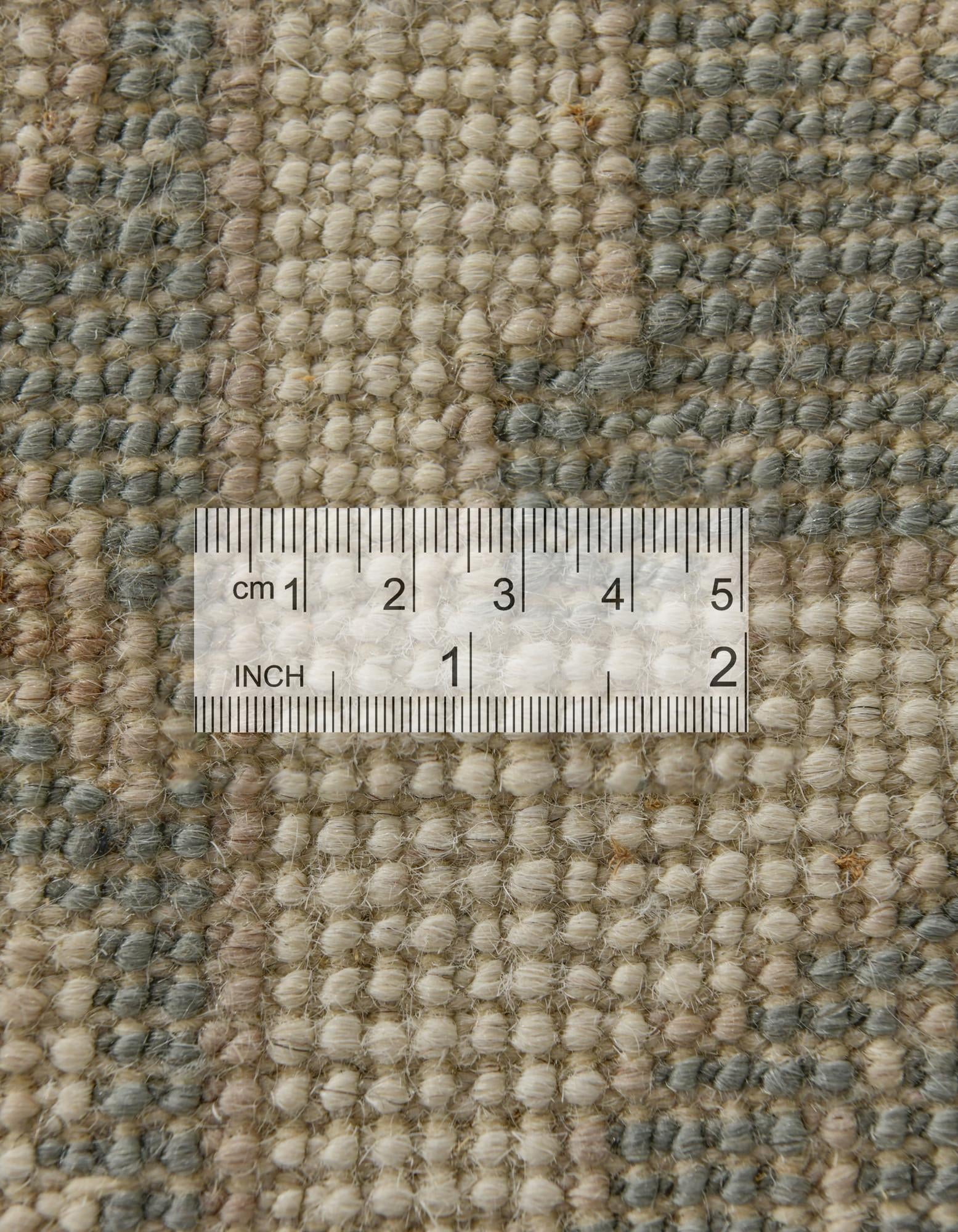8' 7 x 9' 8 Hand Knotted Oushak Wool Rug
