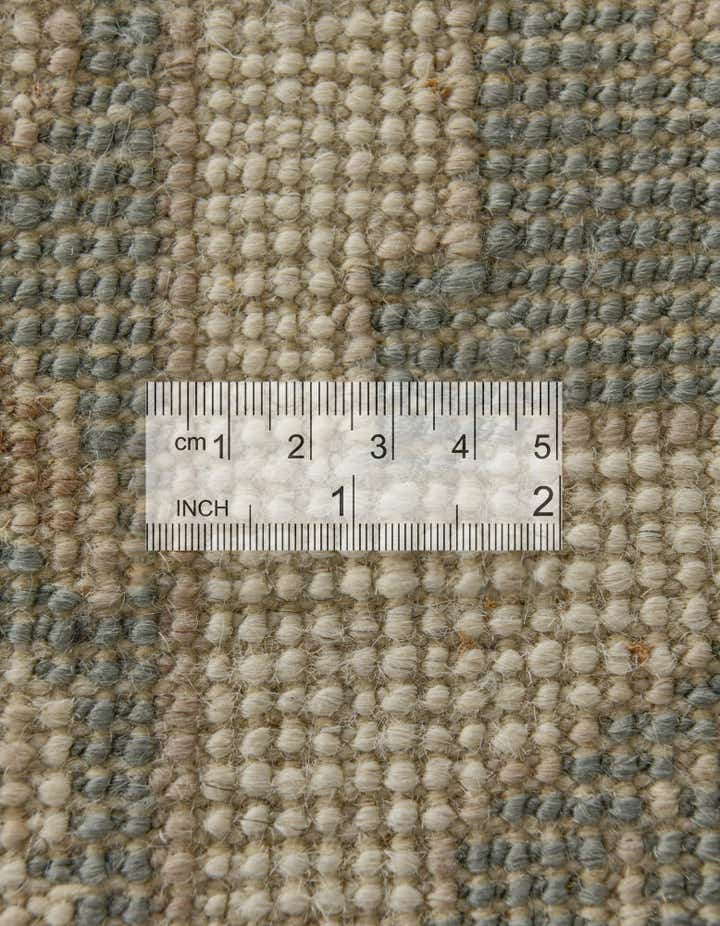 8' 7 x 9' 8 Hand Knotted Oushak Wool Rug