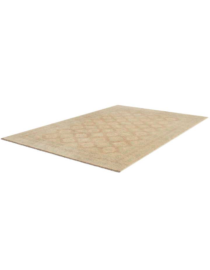 3' 11 x 5' Hand Knotted Oushak Wool Rug