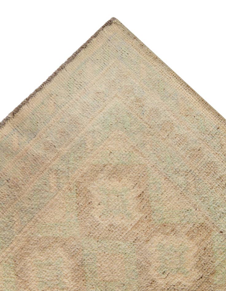 Detail image of 3' 11 x 5' Hand Knotted Oushak Wool Rug