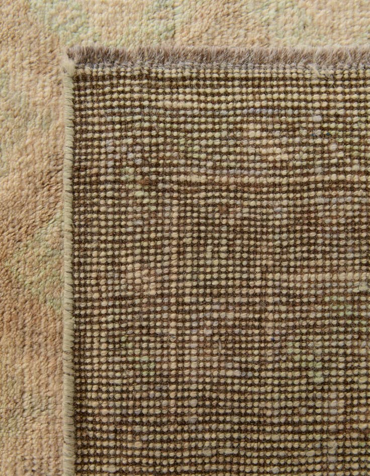 Detail image of 3' 11 x 5' Hand Knotted Oushak Wool Rug