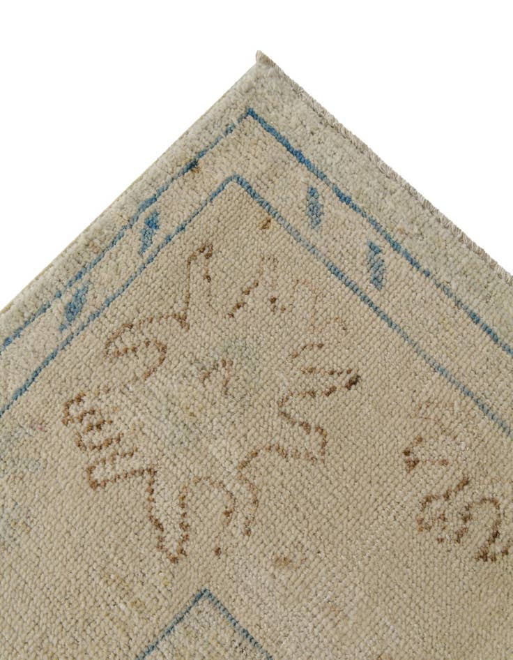 Detail image of 8' x 10' Hand Knotted Oushak Wool Rug