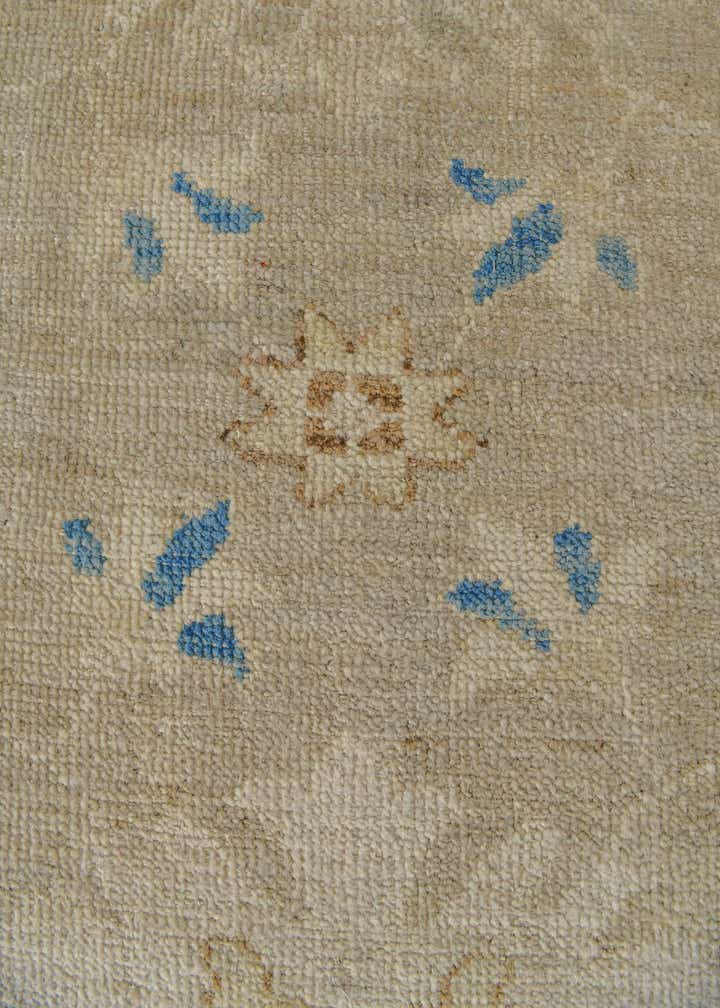 8' x 10' Hand Knotted Oushak Wool Rug