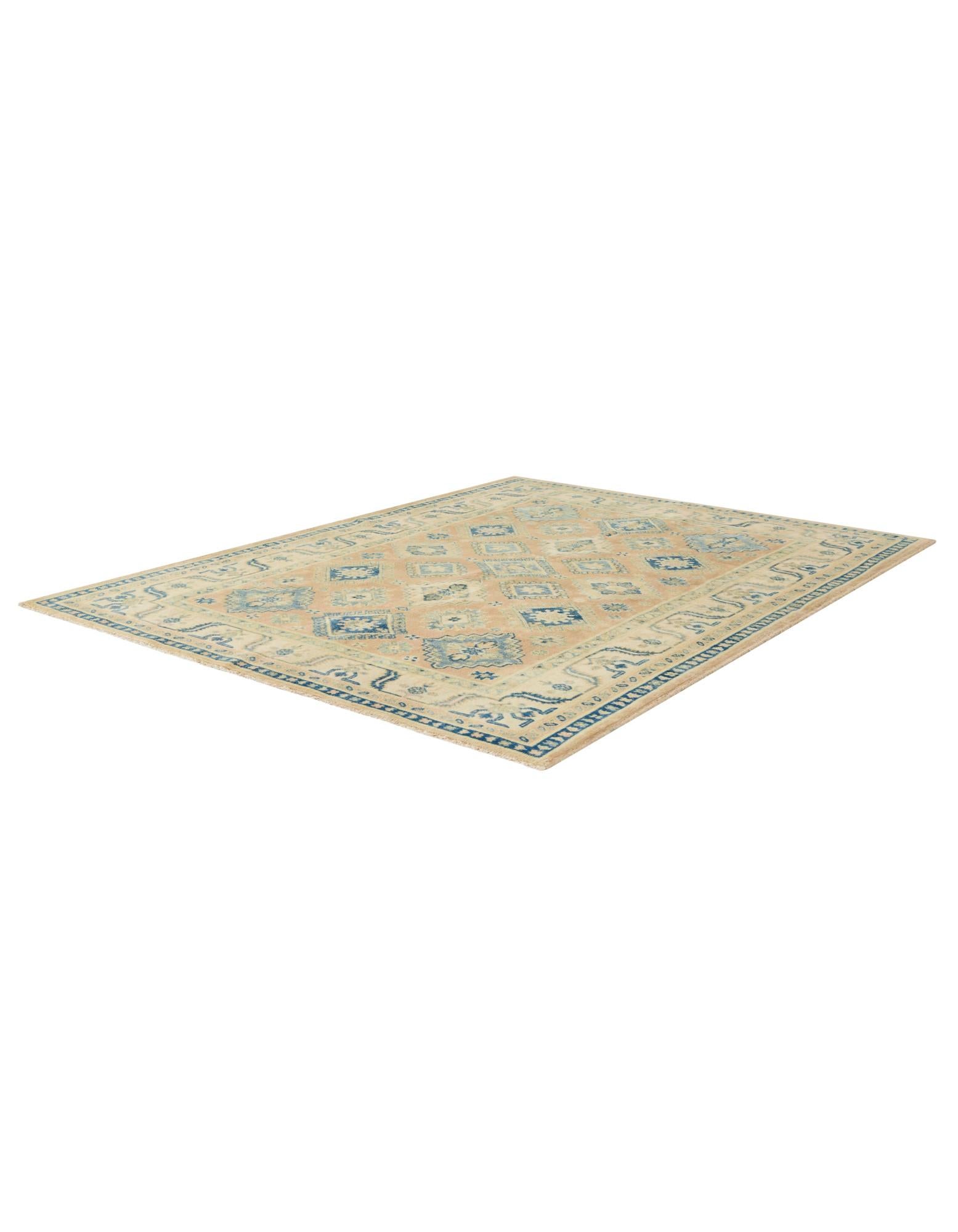5' x 6' 9 Hand Knotted Oushak Wool Rug