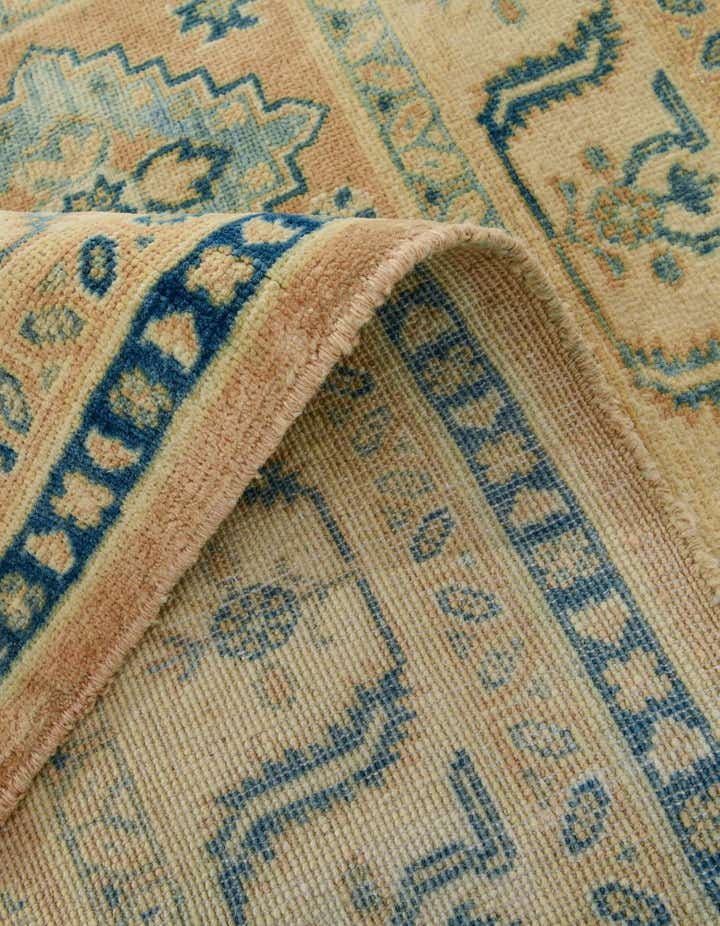 5' x 6' 9 Hand Knotted Oushak Wool Rug