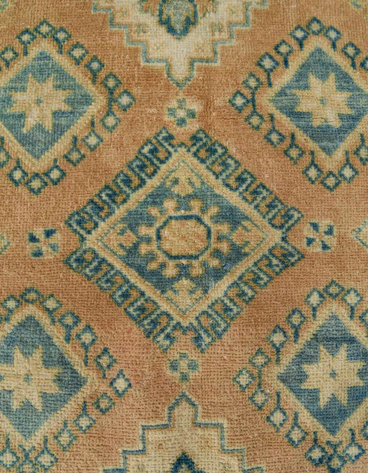 5' x 6' 9 Hand Knotted Oushak Wool Rug