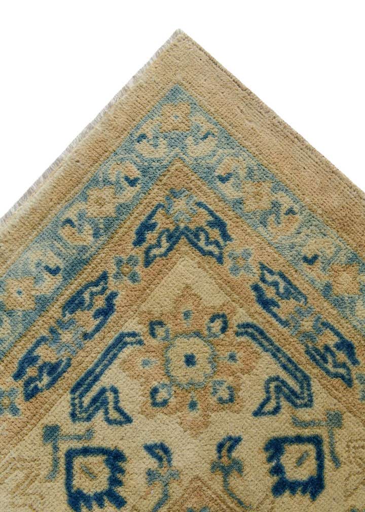 8' 2 x 9' 9 Hand Knotted Oushak Wool Rug