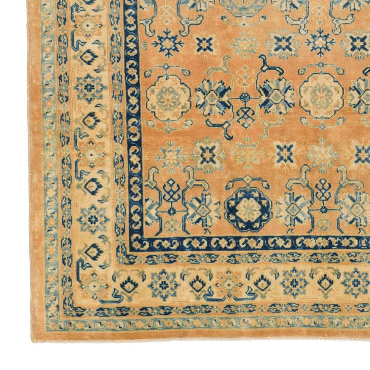Detail image of 8' 2 x 9' 9 Hand Knotted Oushak Wool Rug