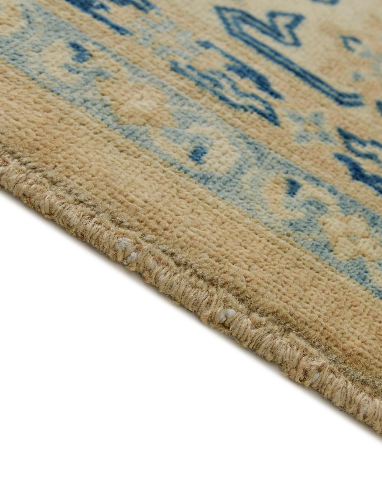 8' 2 x 9' 9 Hand Knotted Oushak Wool Rug