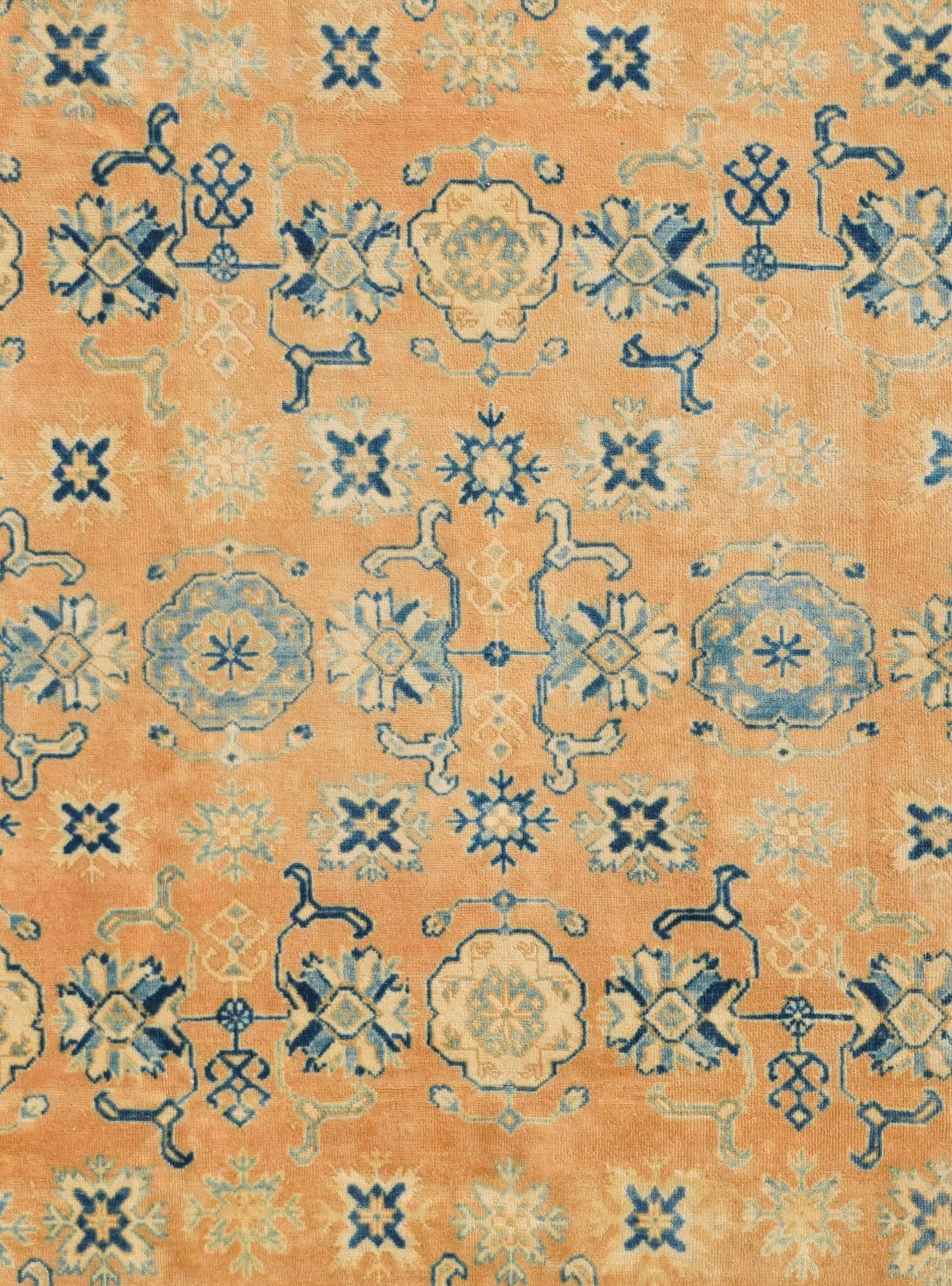 8' 2 x 9' 9 Hand Knotted Oushak Wool Rug