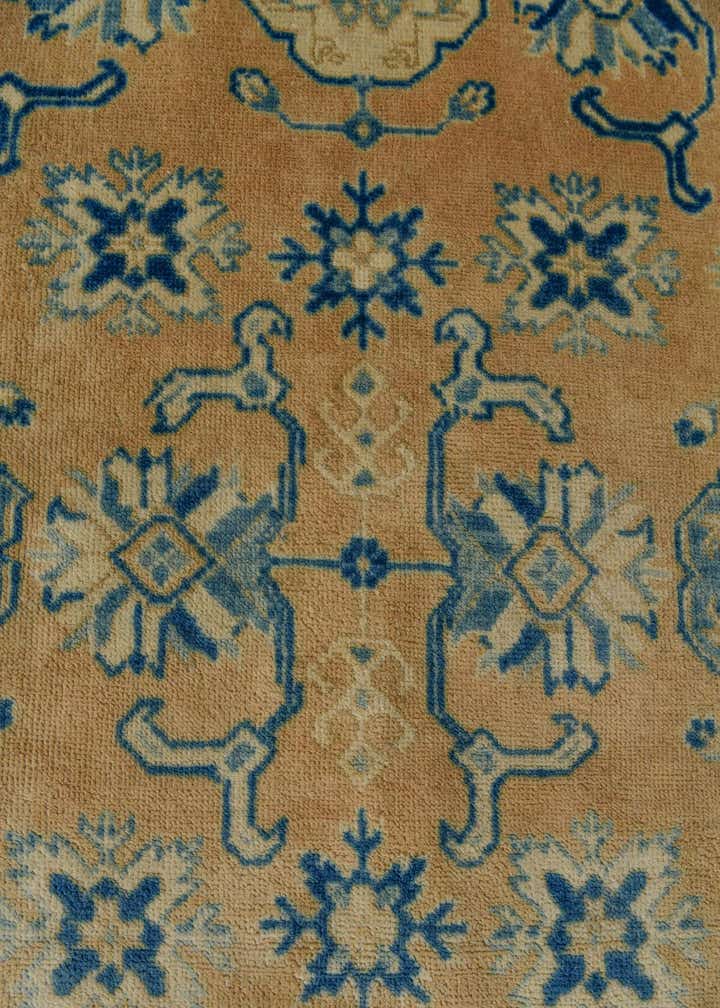 8' 2 x 9' 9 Hand Knotted Oushak Wool Rug