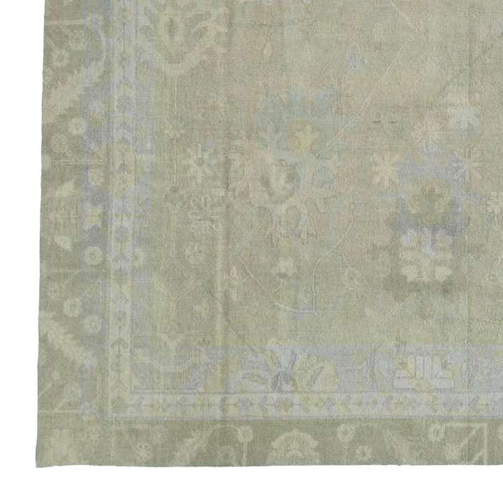 9' 2 x 12' Hand Knotted Oushak Wool Rug