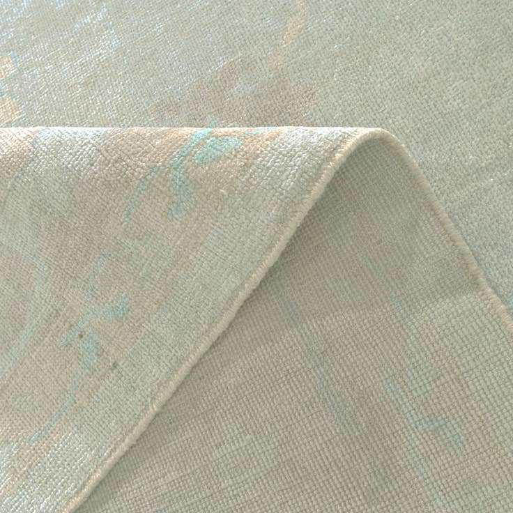 Detail image of 9' 2 x 12' Hand Knotted Oushak Wool Rug
