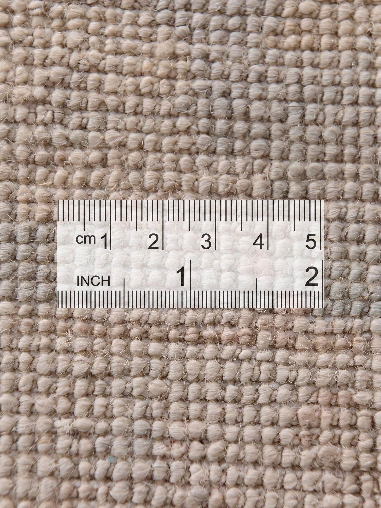 10' x 13' 8 Hand Knotted Oushak Wool Rug