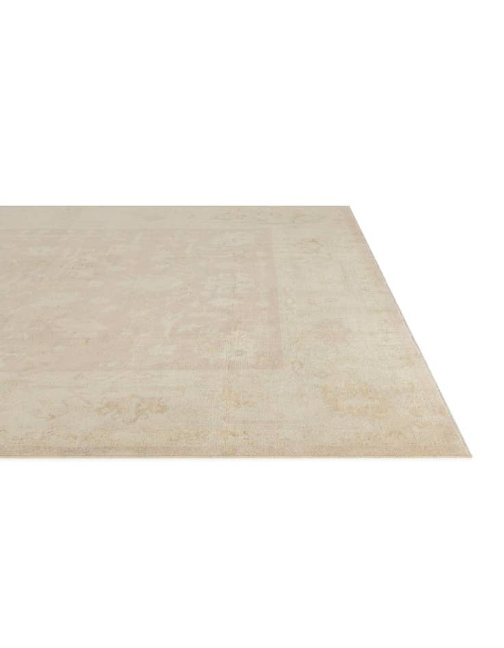 Detail image of 10' 2 x 13' 10 Hand Knotted Oushak Wool Rug