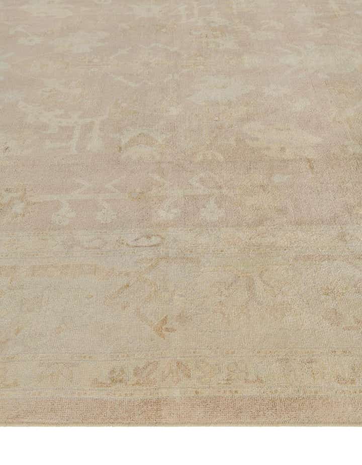 10' 2 x 13' 10 Hand Knotted Oushak Wool Rug