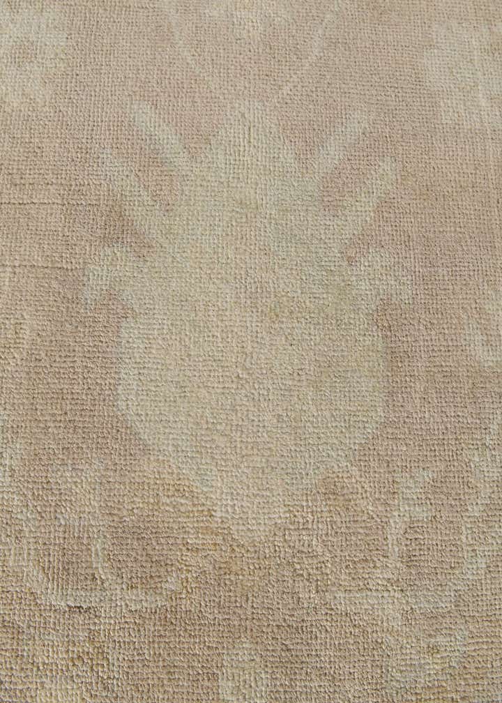 10' 2 x 13' 10 Hand Knotted Oushak Wool Rug