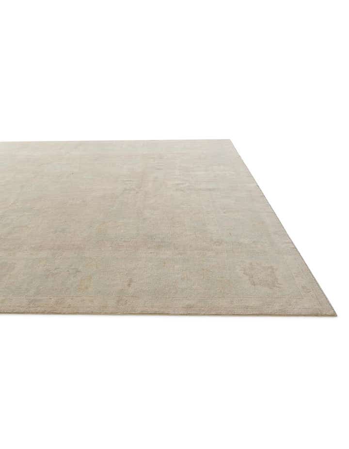 11' 9 x 14' 9 Hand Knotted Oushak Wool Rug