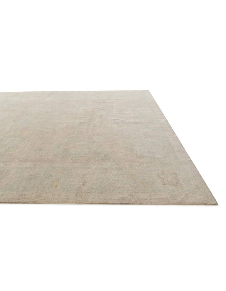Detail image of 11' 9 x 14' 9 Hand Knotted Oushak Wool Rug