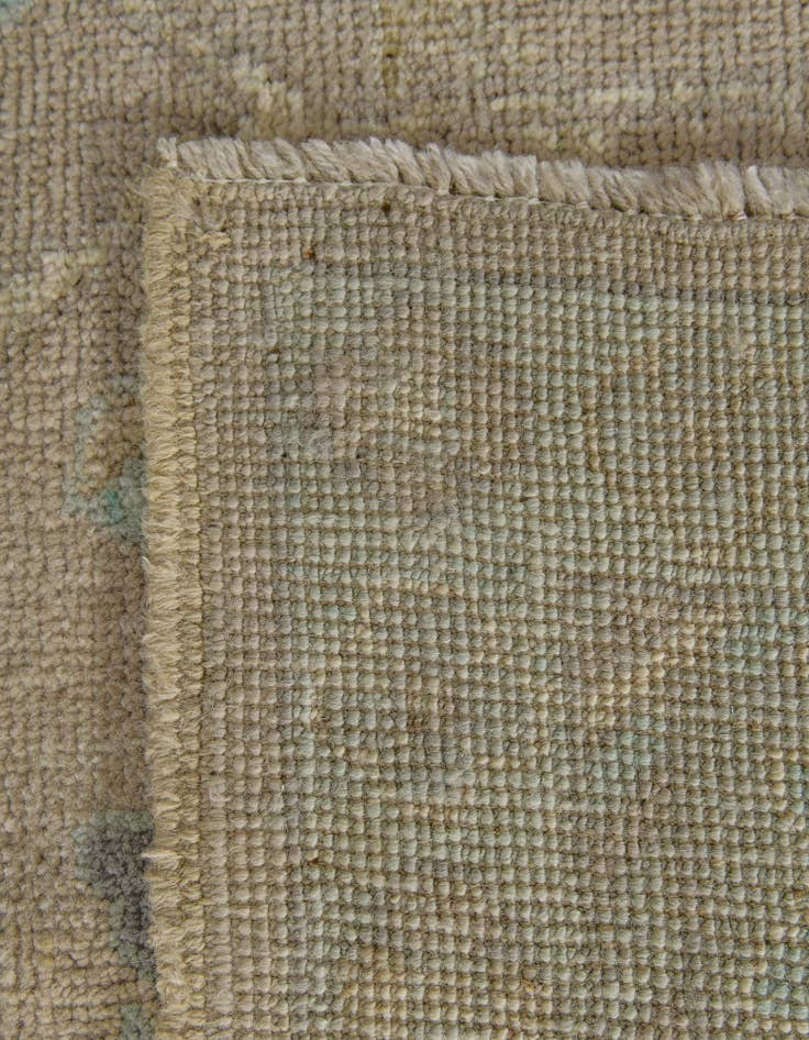 Detail image of 9' 3 x 12'  Hand Knotted Oushak Wool Rug