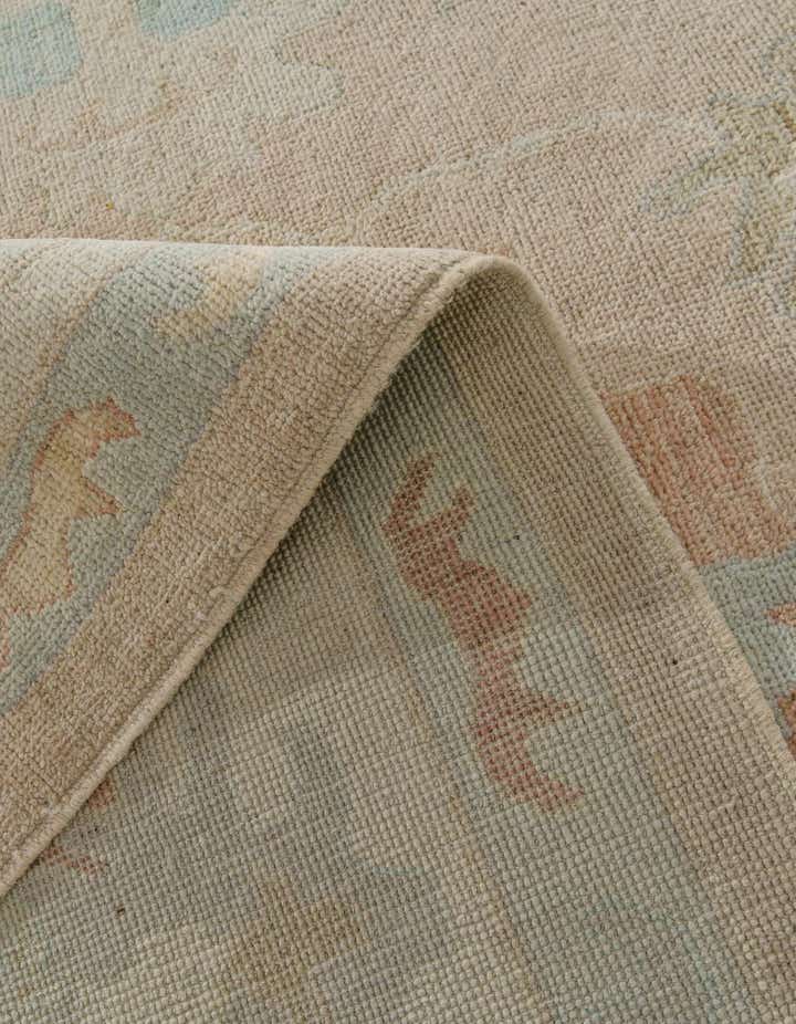 10' 4 x 13' 11 Hand Knotted Oushak Wool Rug