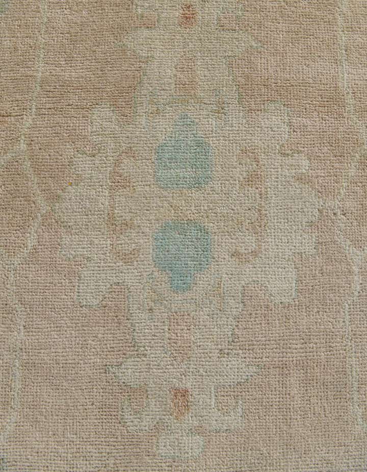 10' 4 x 13' 11 Hand Knotted Oushak Wool Rug