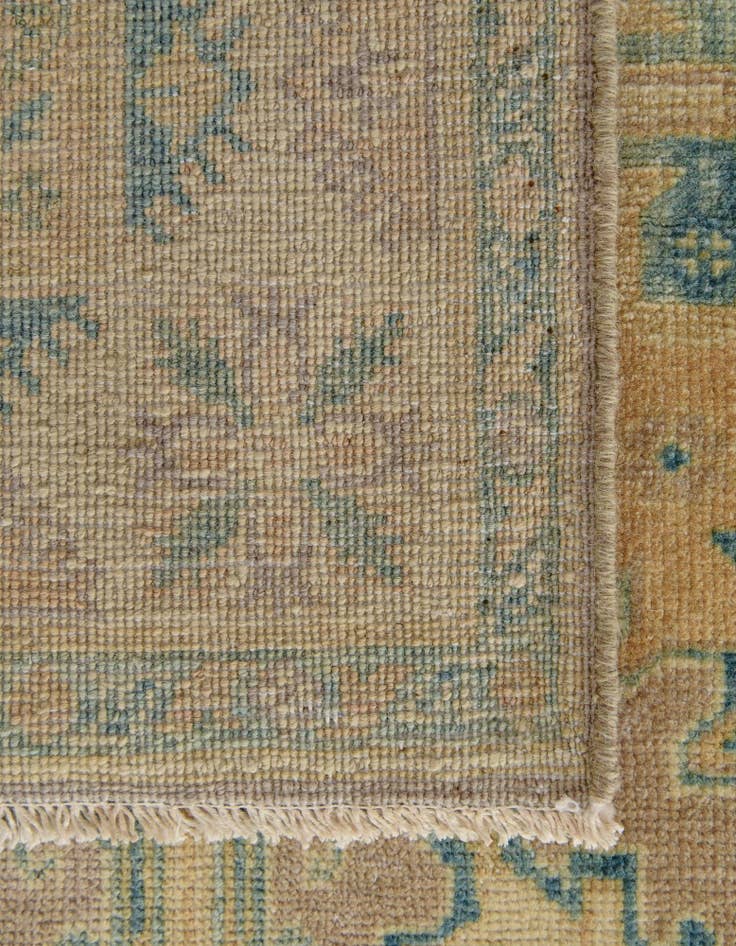 Detail image of 3' 11 x 6' Hand Knotted Oushak Wool Rug