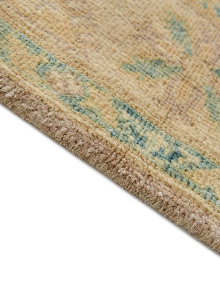 Detail image of 3' 11 x 6' Hand Knotted Oushak Wool Rug