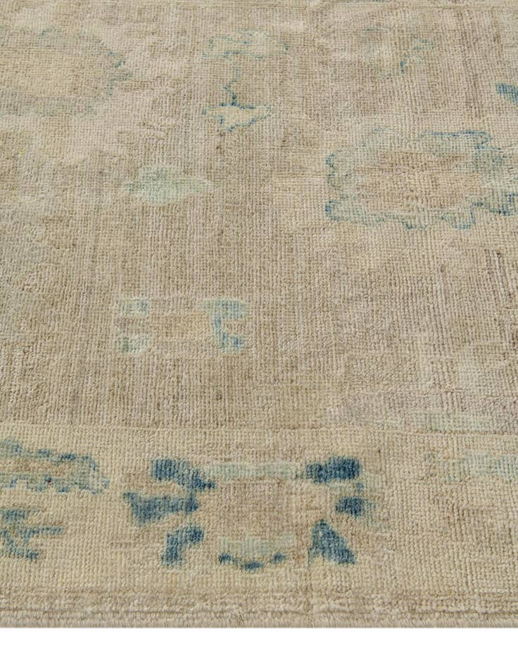 Detail image of 2' 11 x 5' 1 Hand Knotted Oushak Wool Rug