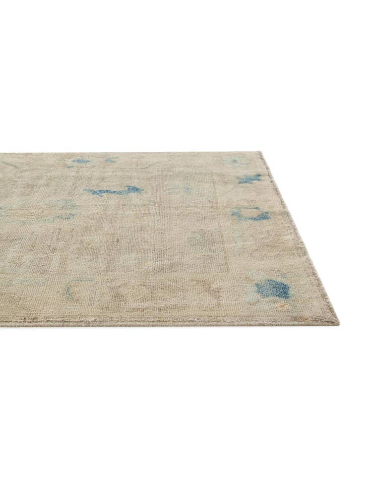 Detail image of 2' 11 x 5' 1 Hand Knotted Oushak Wool Rug