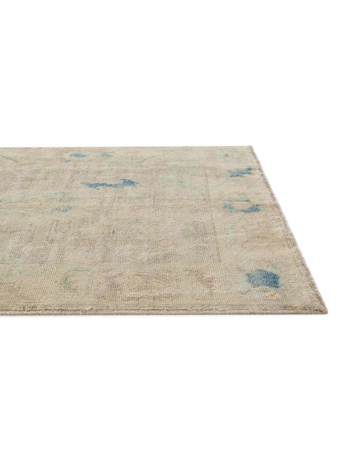 2' 11 x 5' 1 Hand Knotted Oushak Wool Rug