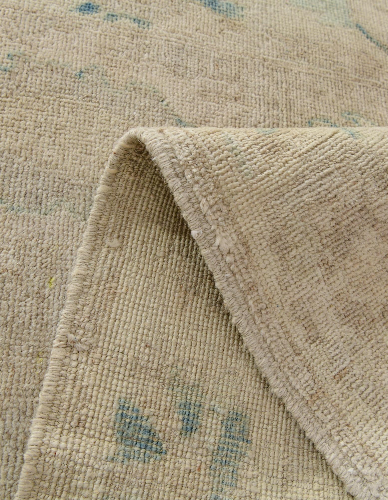 2' 11 x 5' 1 Hand Knotted Oushak Wool Rug