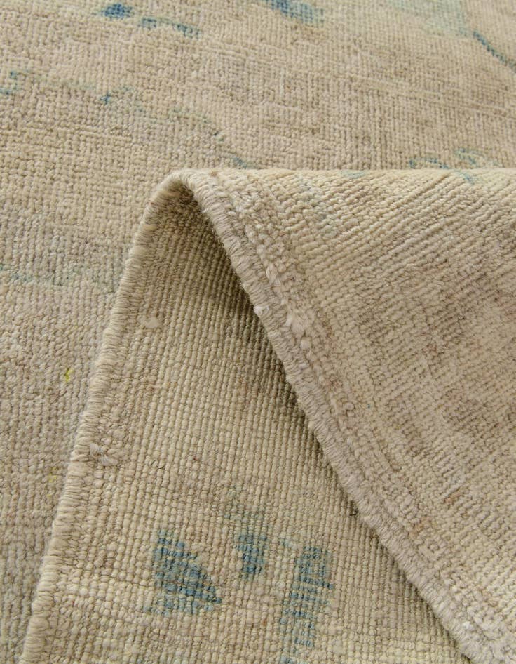 Detail image of 2' 11 x 5' 1 Hand Knotted Oushak Wool Rug