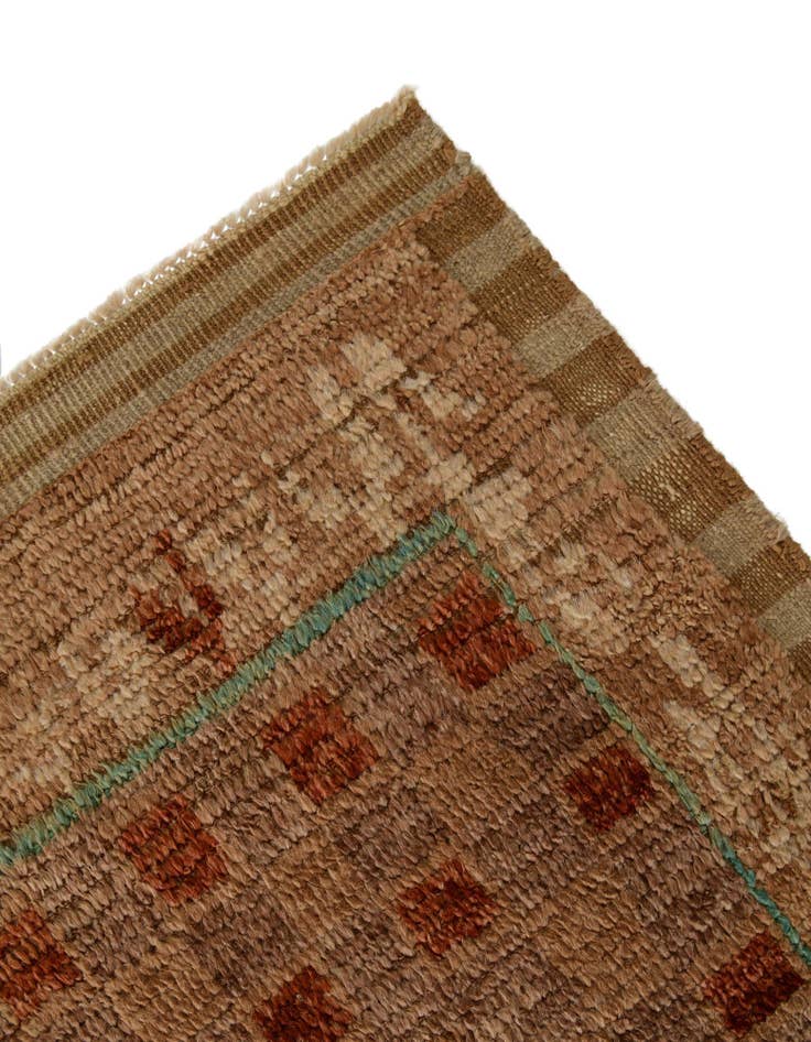 Detail image of 12' 3 x 15' 3 Hand Knotted Oushak Wool Rug